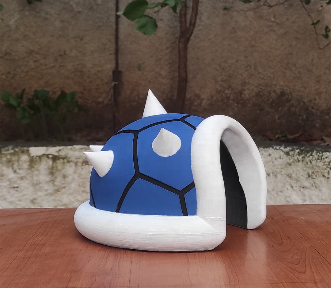 blue shell.STL 3d model