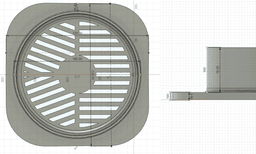 150mm scope dew shield bahtinov mask 3d model