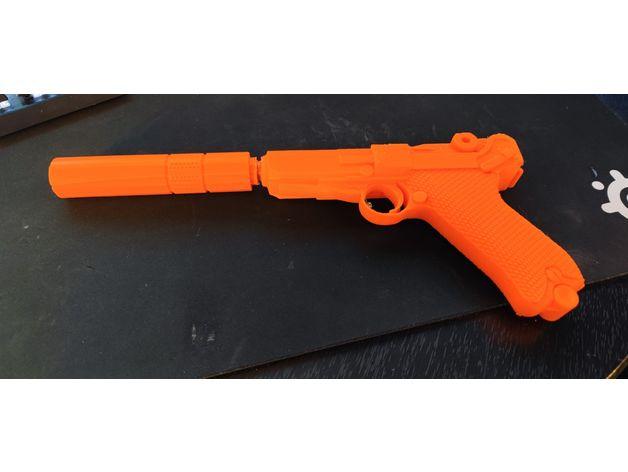 Loid Forger Gun Prop 3d model