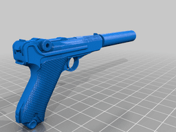 Loid Forger Gun Prop 3d model