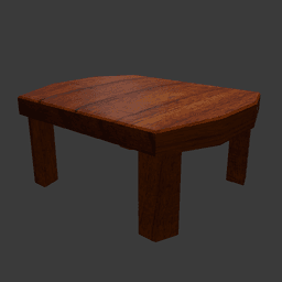 Modern Living Room Furniture Set 3d model