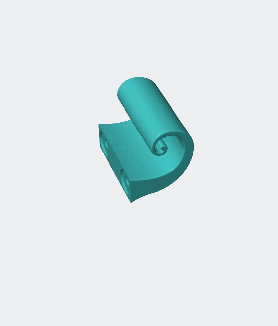 Fibonacci hanger 3d model