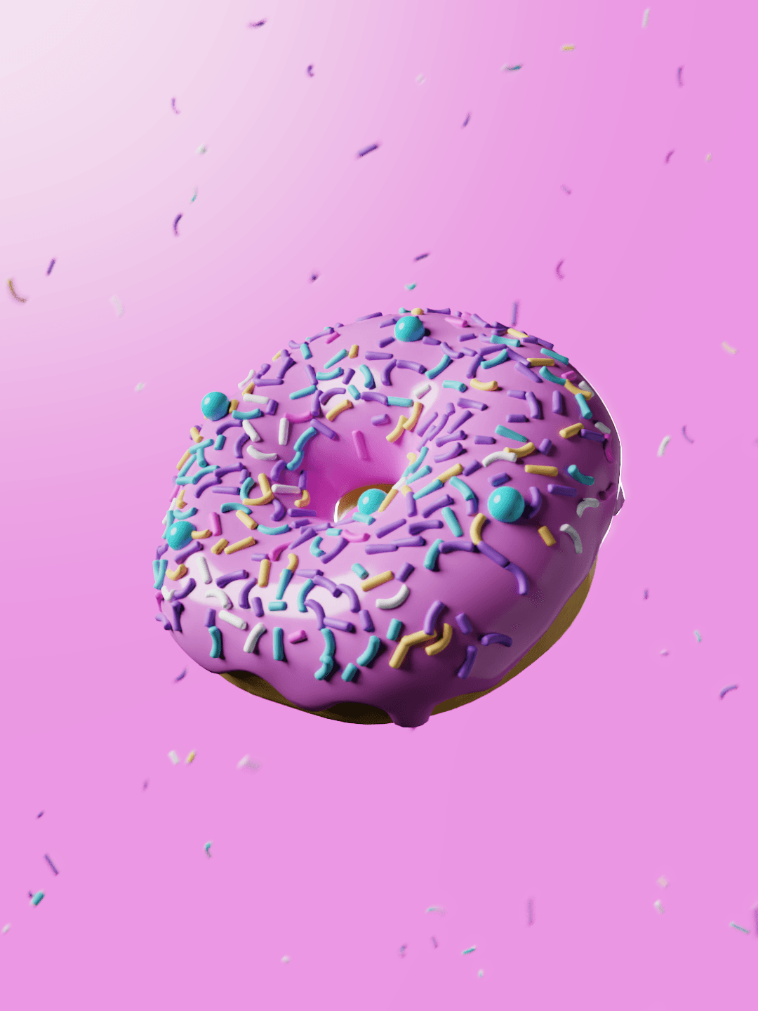 Donut 3d model
