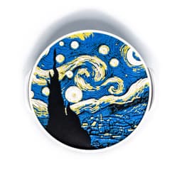 Starry Night Coaster 3d model