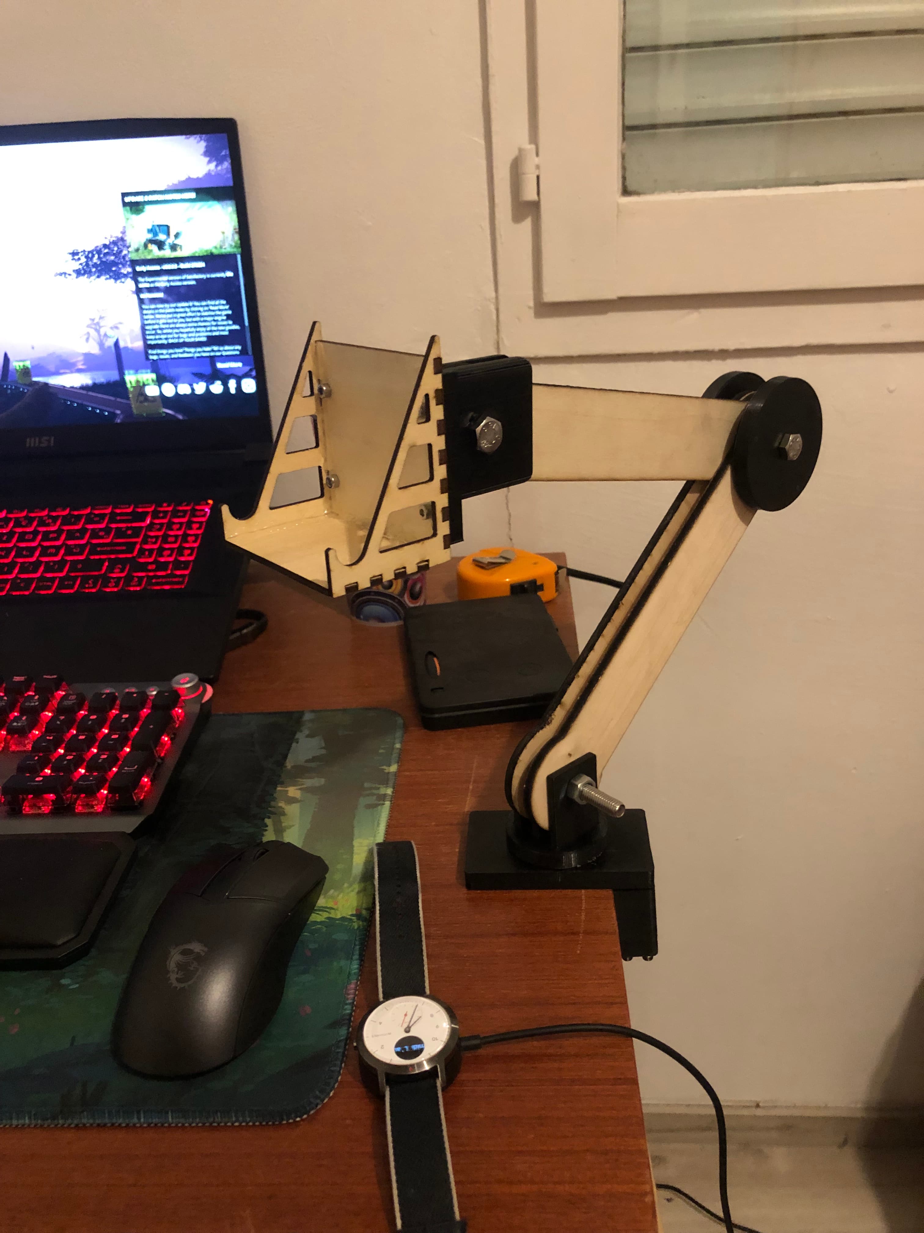 Support de Téléphone Articulé 3d model