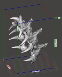 Shoulder spine 3d model