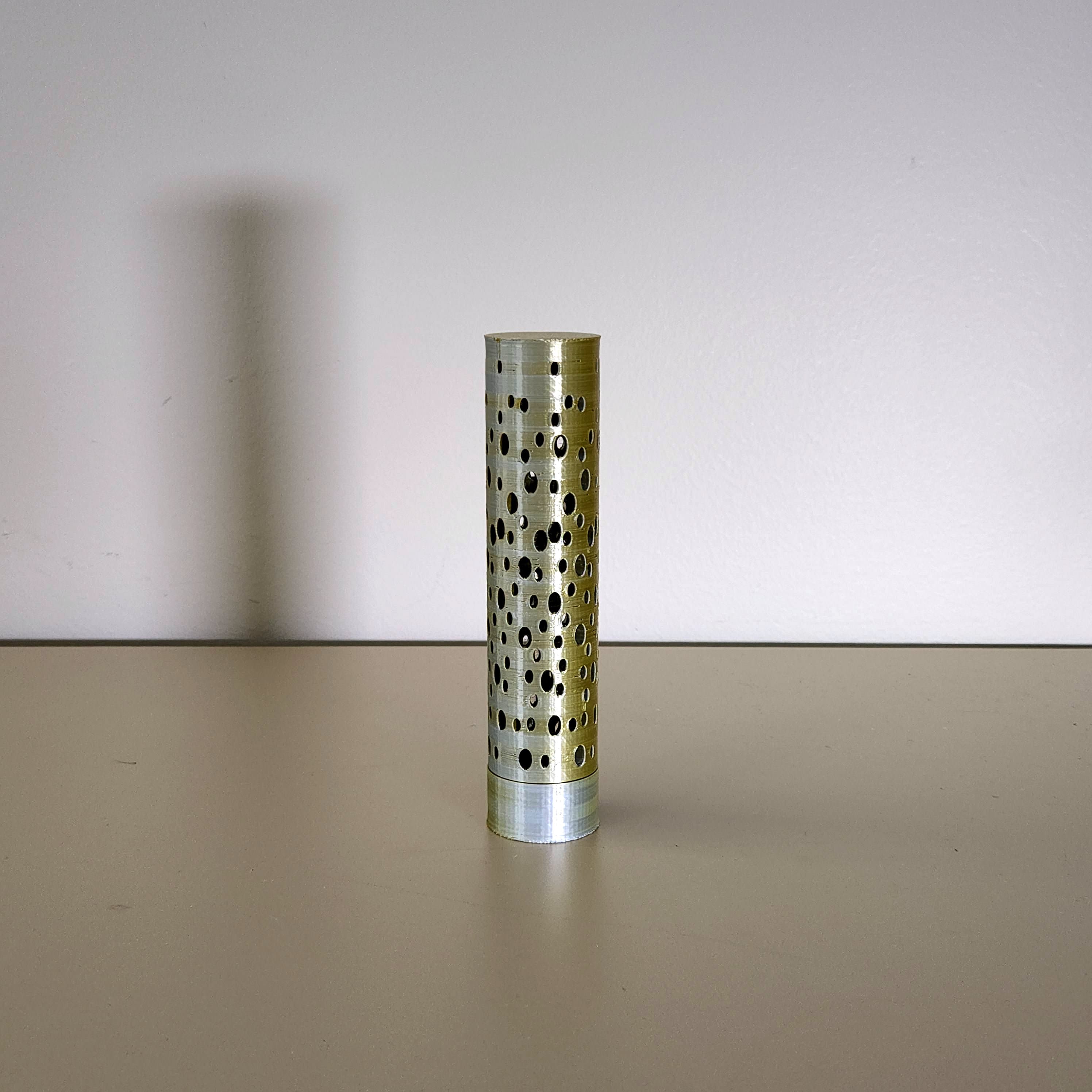 Bubbles Pencil Tube - Easy Print 3d model