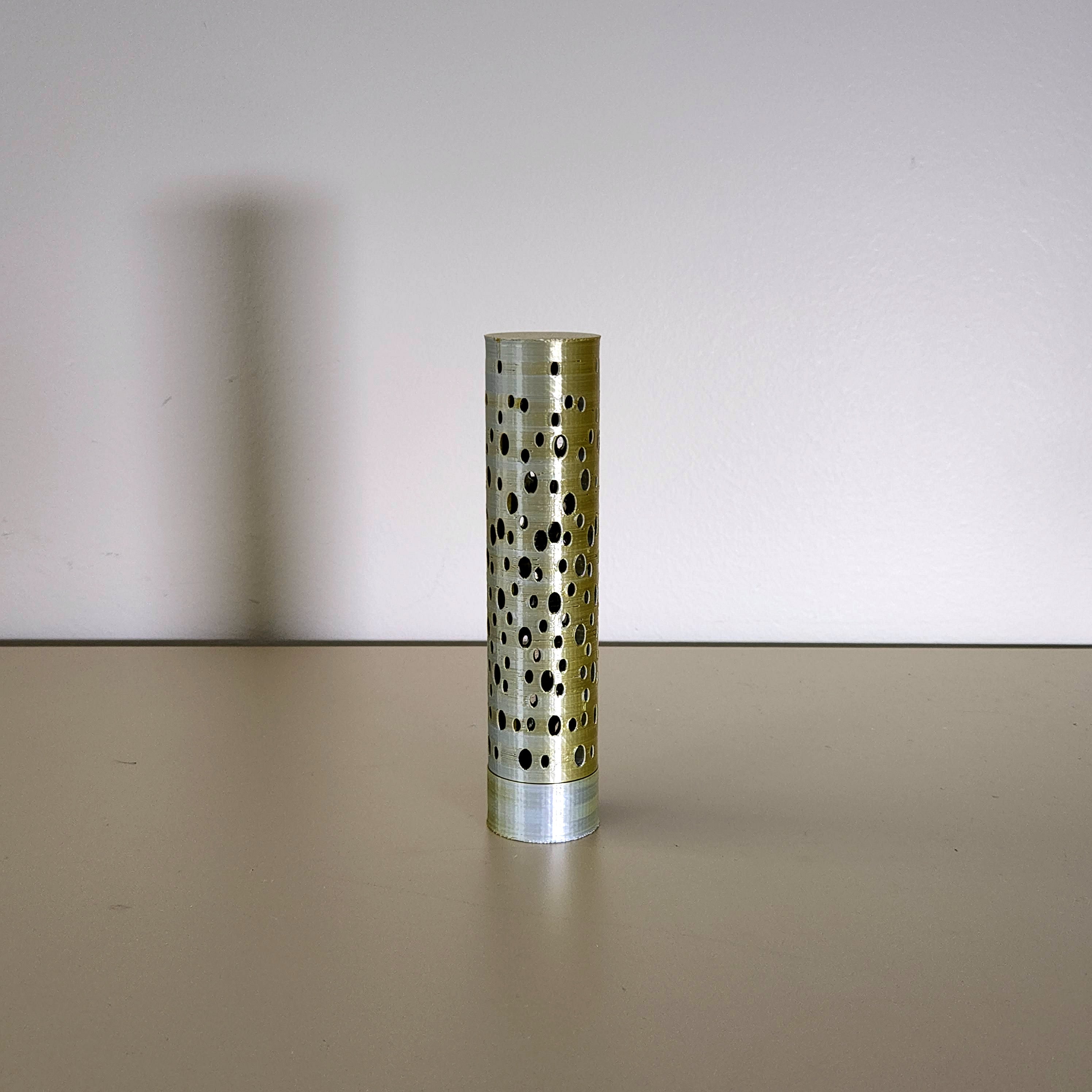 Bubbles Pencil Tube - Easy Print 3d model