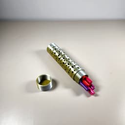 Bubbles Pencil Tube - Easy Print 3d model