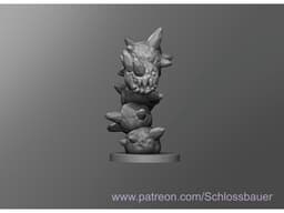 Snow Pokey 3d model