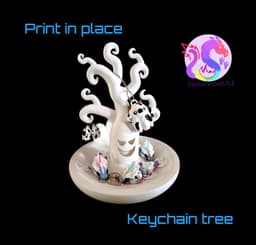 Halloween Keychain Tree *Personal use* 3d model