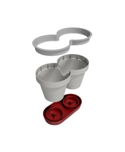 HERBS PLANTER POT / BASIL / CHIVES / KITCHEN GADGETS / ORGANIZER / HOMEDECOR / TOOLS 3d model