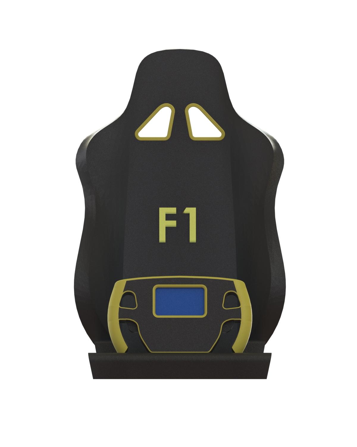 F1 Chair phone holder 3d model