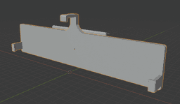 Audi Q5 EZPass Holder 3d model