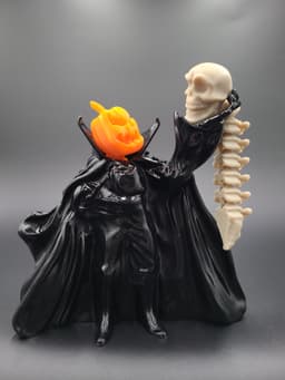 Headless Horseman - Articulated Snap-Flex Fidget (Loose Joints) 3d model