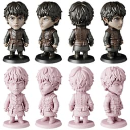 Game of Thrones North STL Files Part 1 - Jon Snow Arya - 3D Print Models 3d model