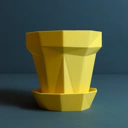 Planter “Glitch” 3d model