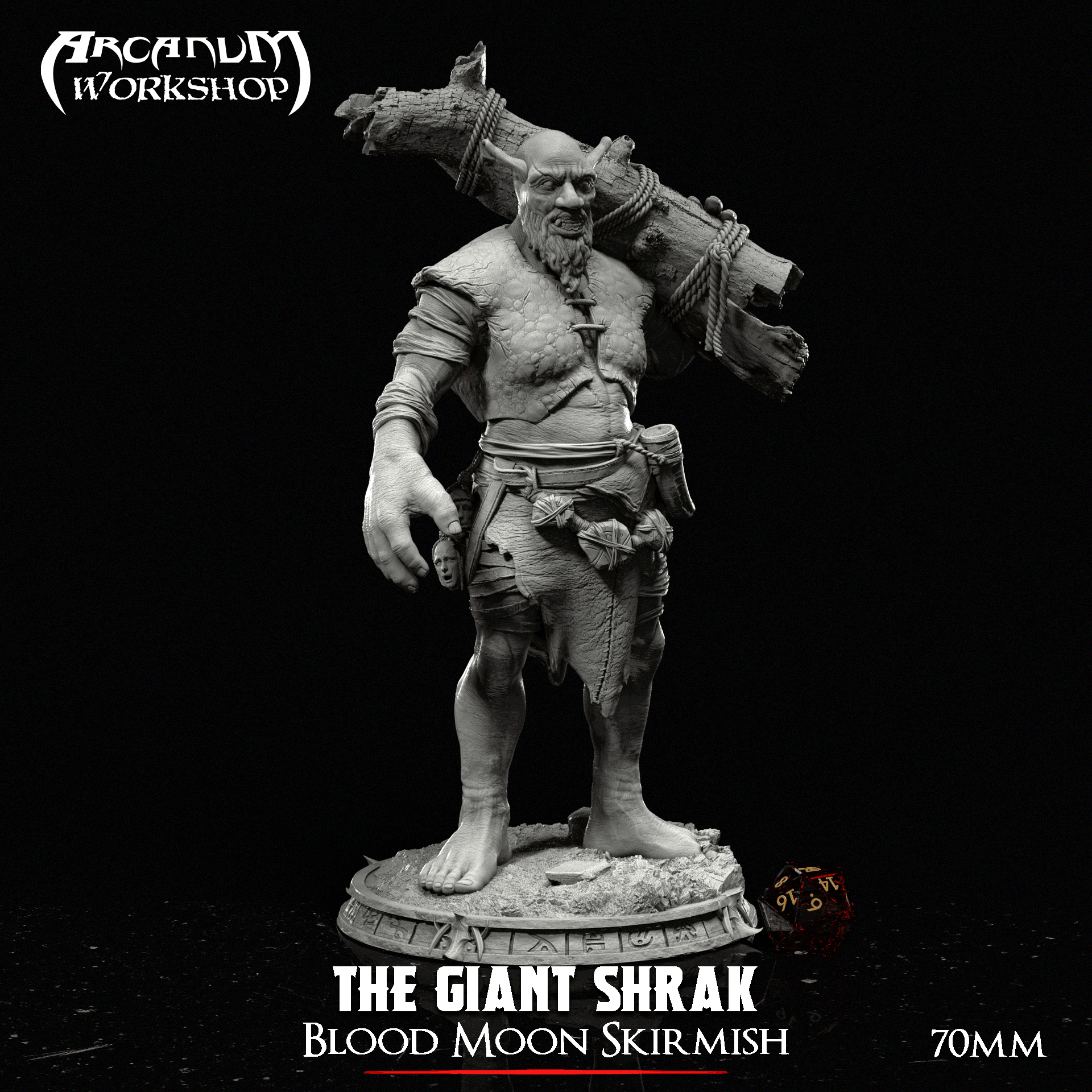 The Giant Shrak (70mm)    3d model