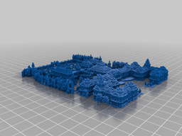 Minecraft Cinderella Castle 3d model