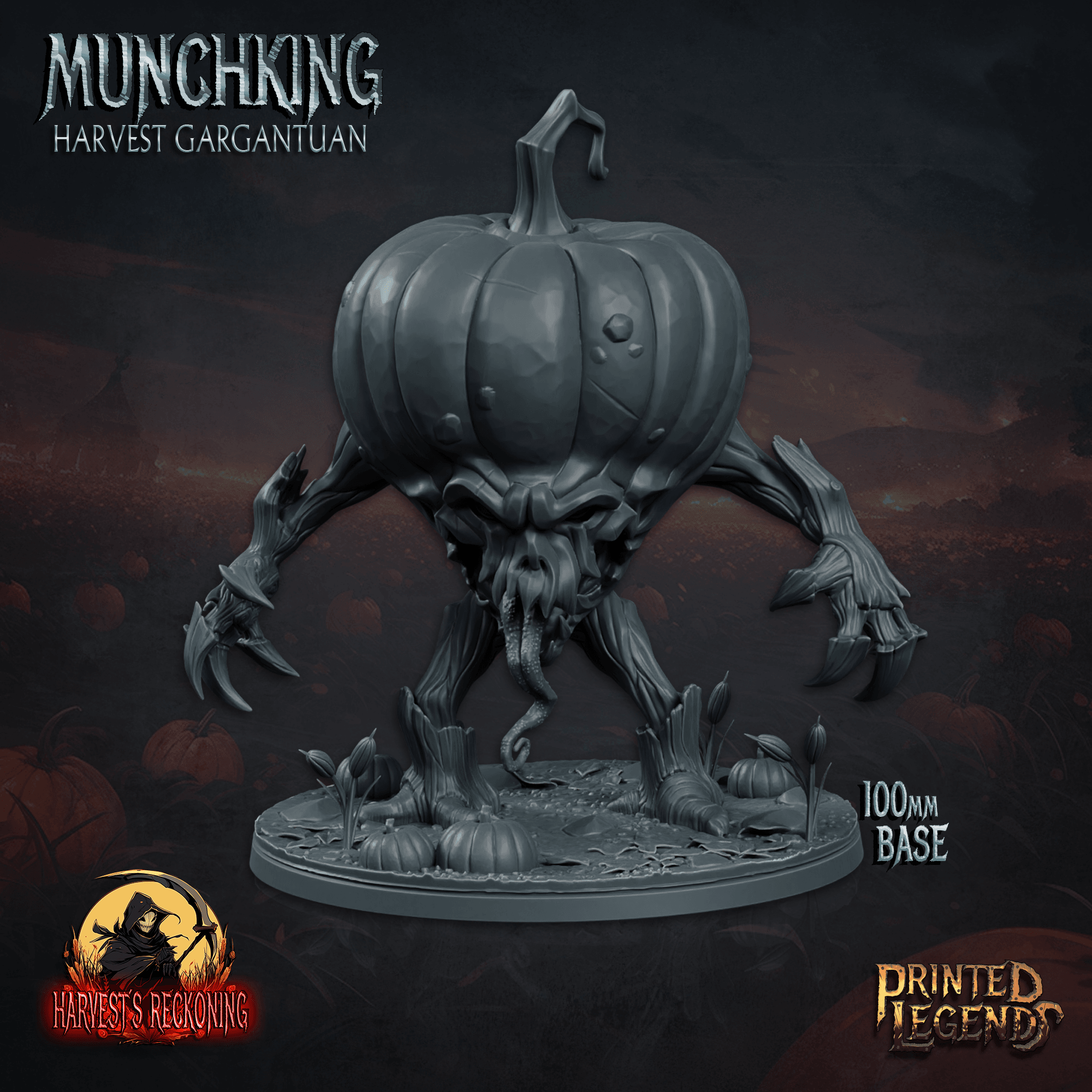 Munchking (100mm Base) 3d model
