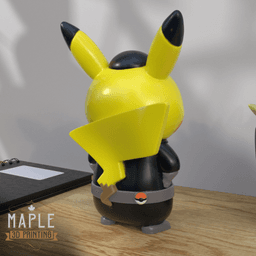 Pikachu Villain Costume - Team Rocket - Pokemon 3d model