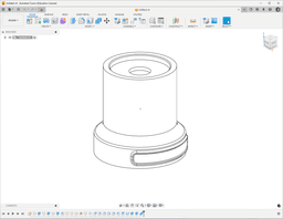 Not so awesome display base (32mm) 3d model