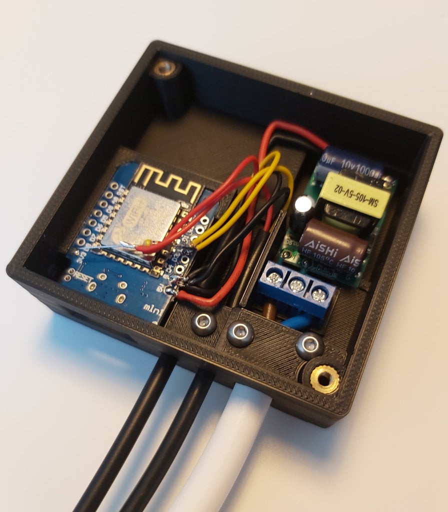 Home Automation - Temperature Monitoring ESP8266 DS18B20 3d model