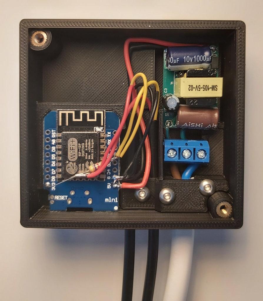 Home Automation - Temperature Monitoring ESP8266 DS18B20 3d model