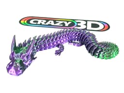 Ultra articulated Dragon - Huge 430mm 3d model