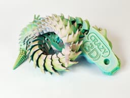 Ultra articulated Dragon - Huge 430mm 3d model