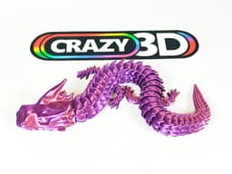 Ultra articulated Dragon - Huge 430mm 3d model