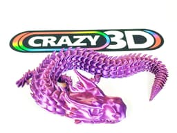 Ultra articulated Dragon - Huge 430mm 3d model