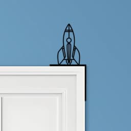 Rocket Door Corner Decor 3d model