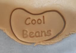 Cool Beans Cookie Cutter 3d model