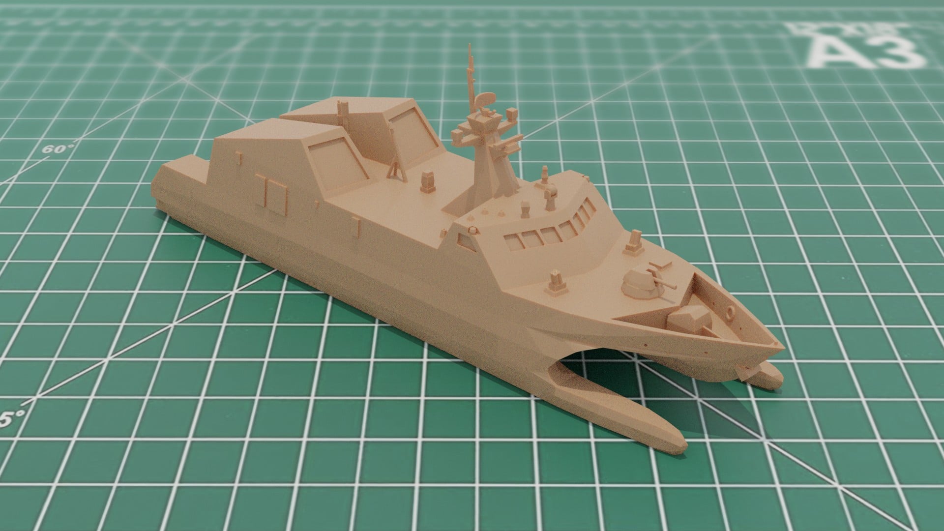Type022 Houbei Class Chinese Navy Missile Boat 3d model