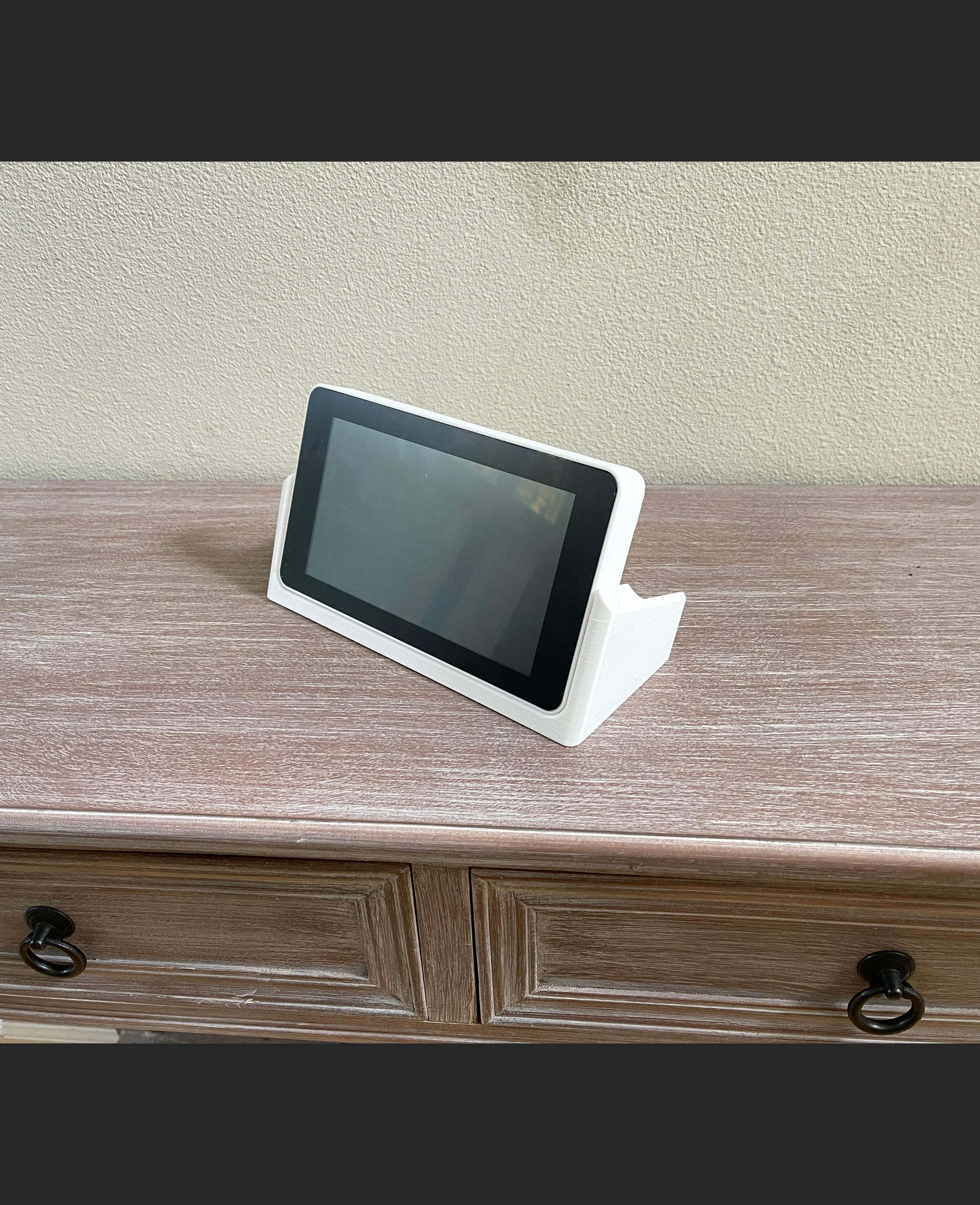 Raspberry Pi 4 7in Touchscreen Stand 3d model