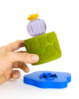 Chunky Puddle Drip Tray // 100mm 3d model