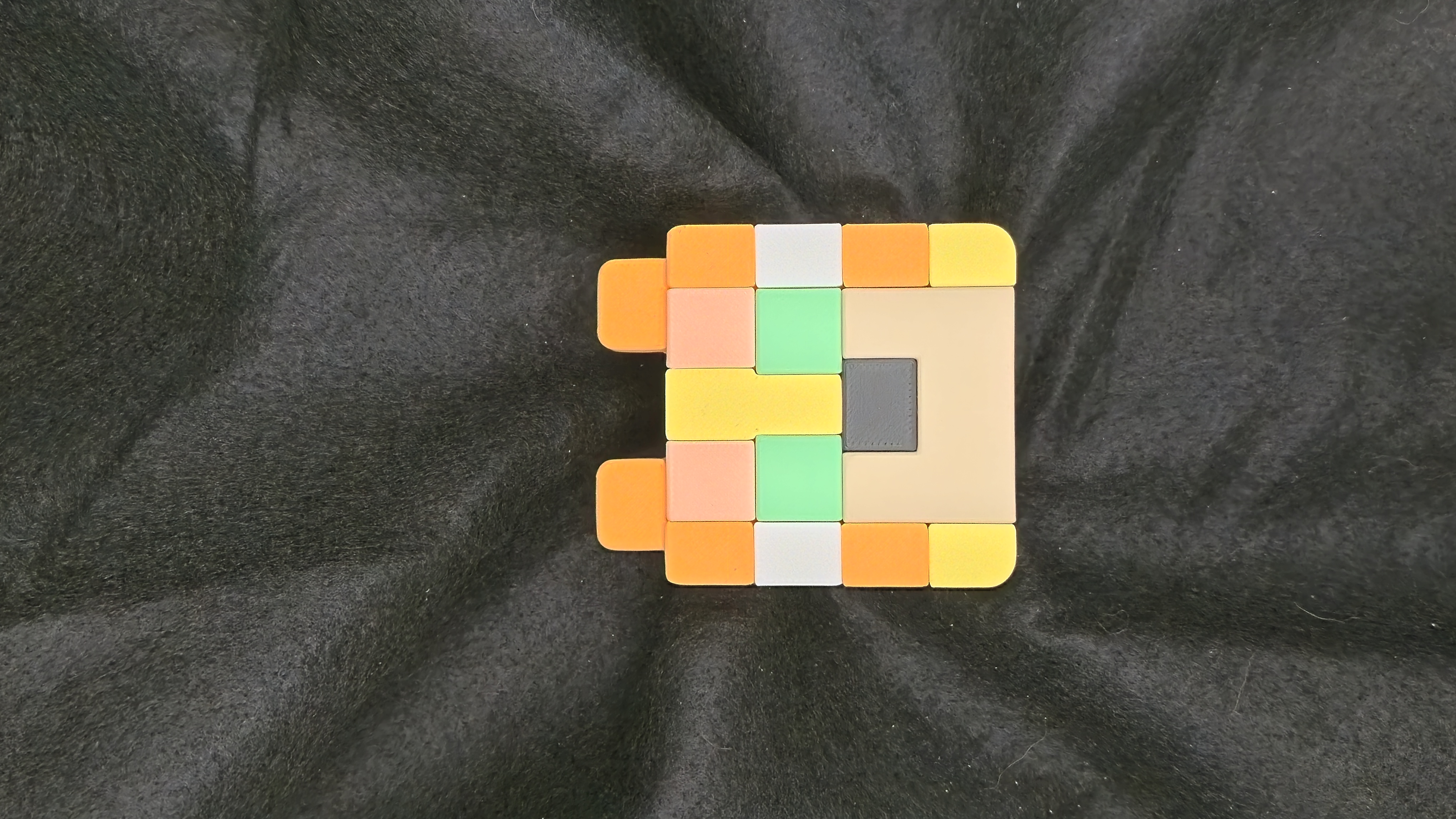 Blokkheadz Minecraft Ocelot - Magnet, Ornament and Regular Collectible 3d model