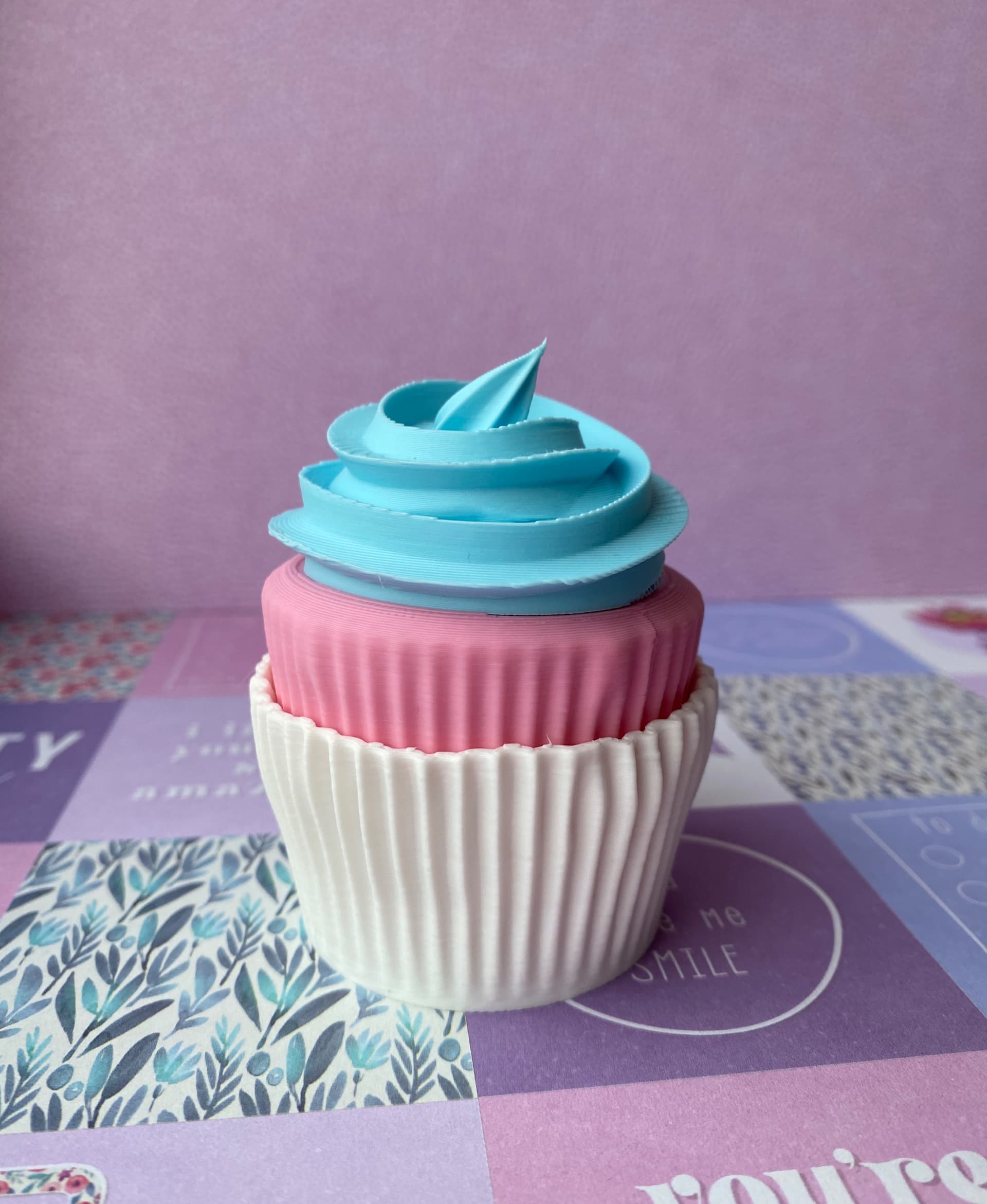 Yummy cupcake!
Polymaker filament.