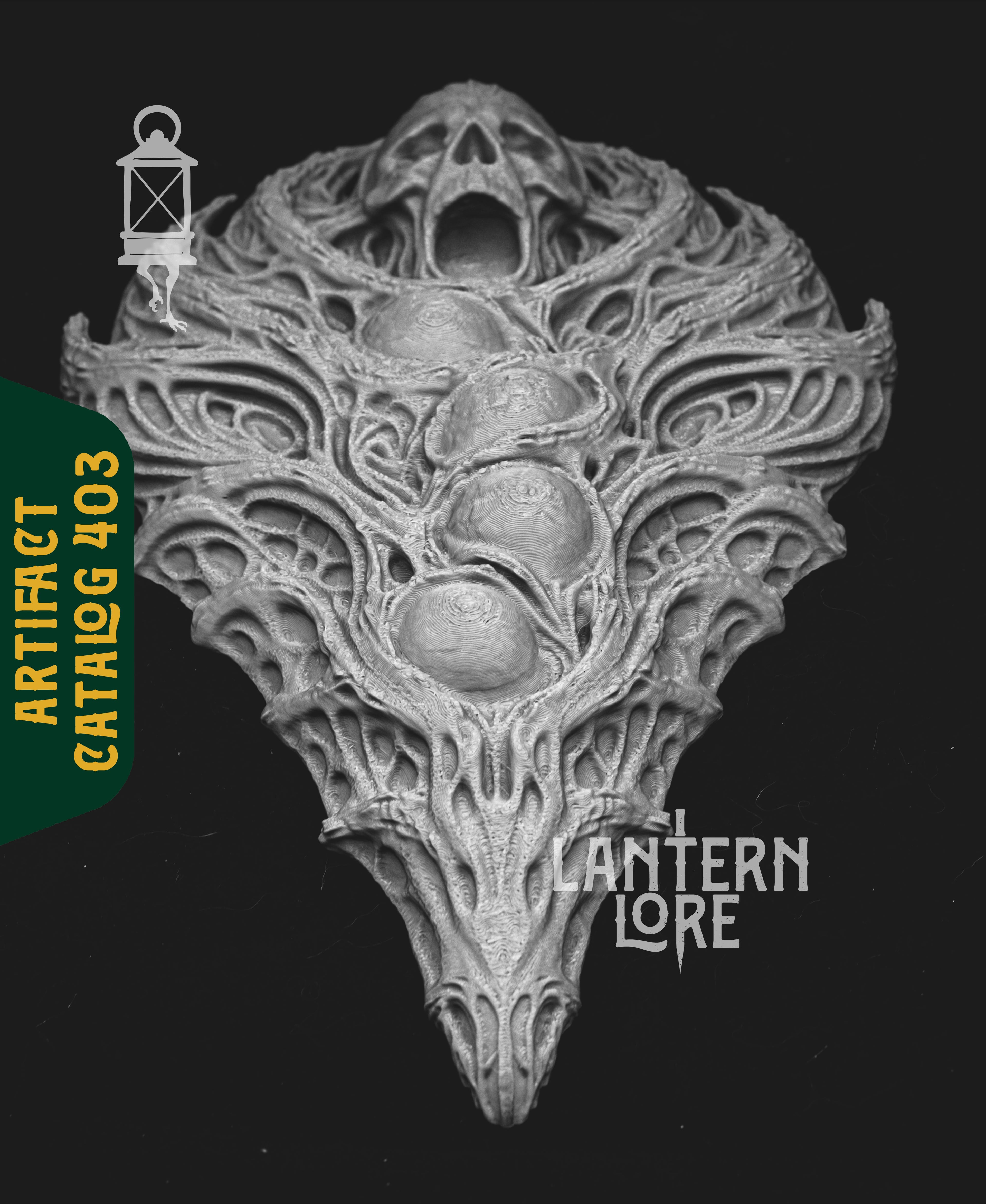 Artifact Catalog 403: The Wailing Seal of Nhar-Keth (PRE SUPPORTED) 3d model