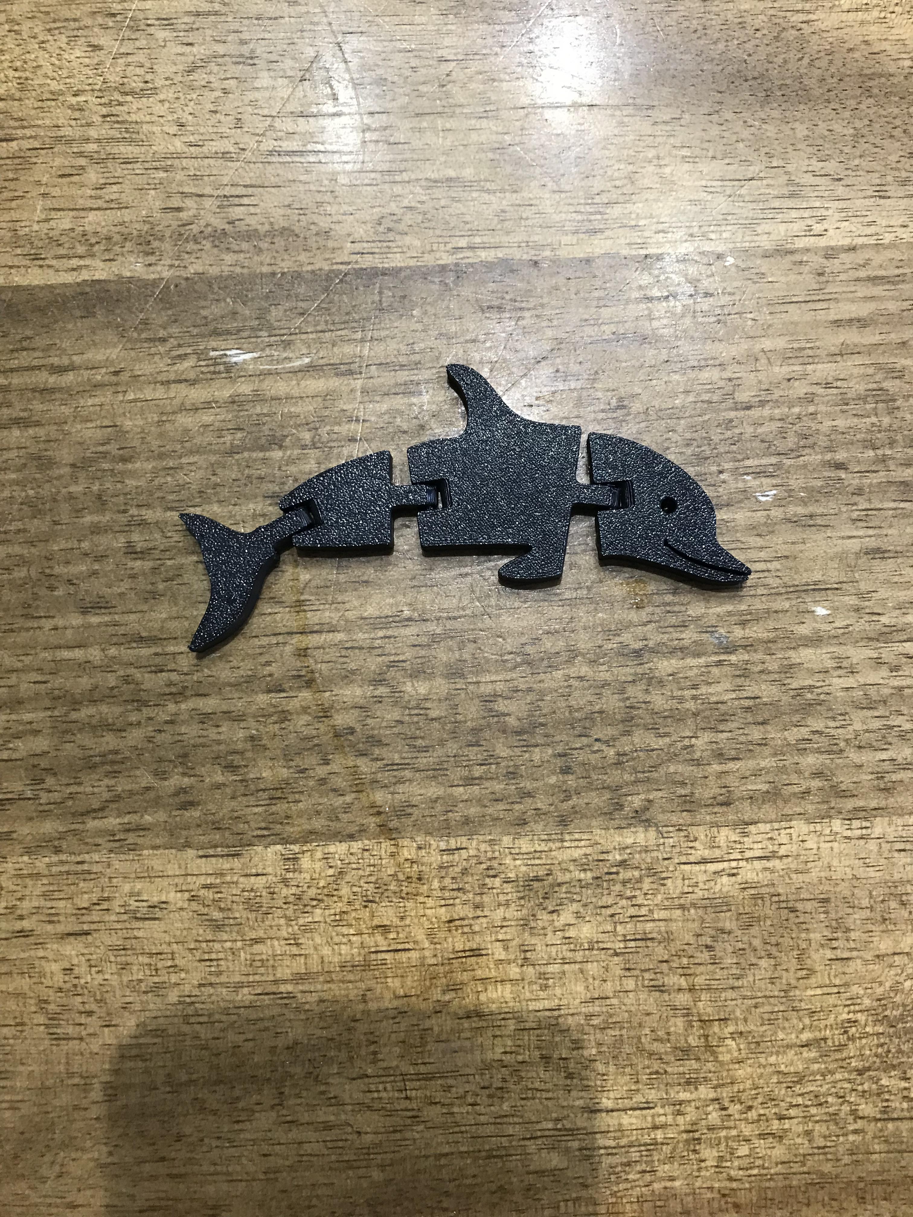 Super Flexy Articulated Dolphin 3d model