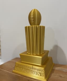 Fantasy Football Trophy 3d model