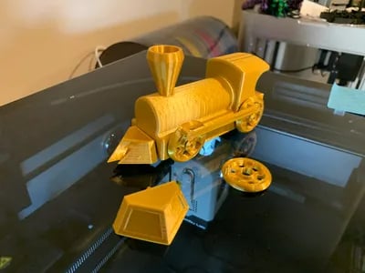 Train 3d model