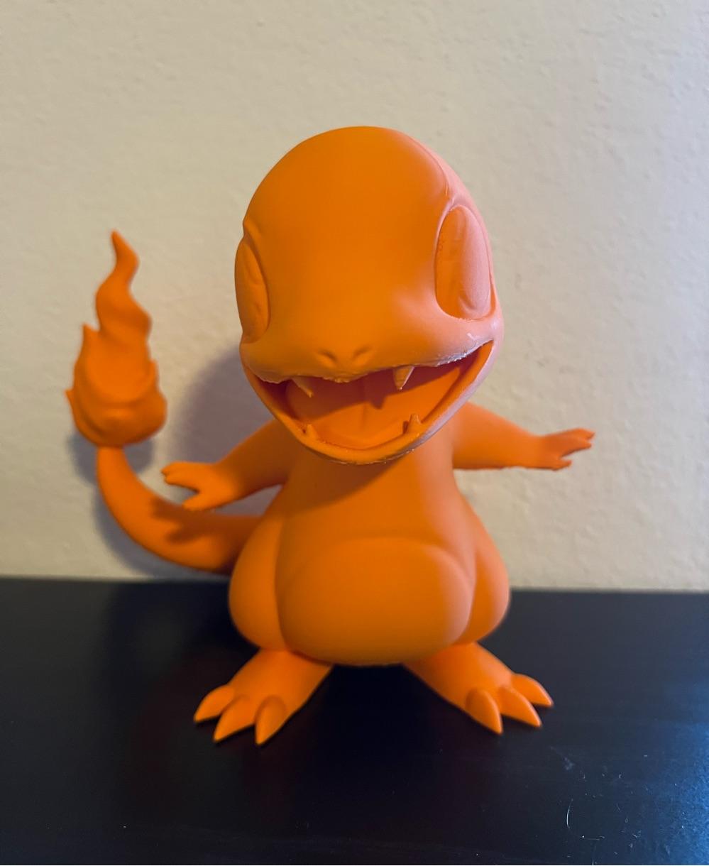 Charmander - Pokemon - Fan Art - Turned out fantastic - thank you! - 3d model