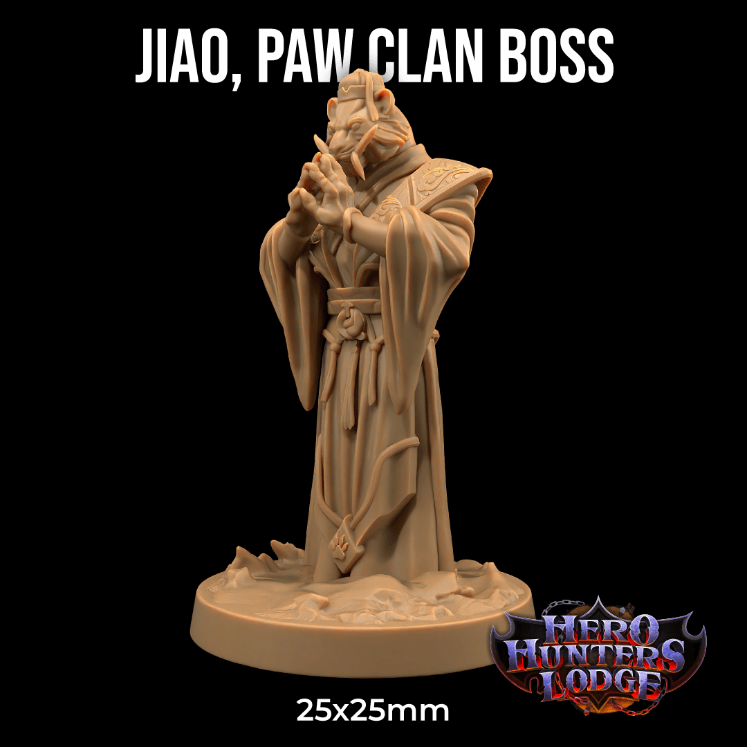 Jiao, Paw Clan Boss 3d model