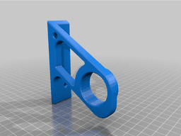 Kitchen Roll Holder with rollback stop 3d model