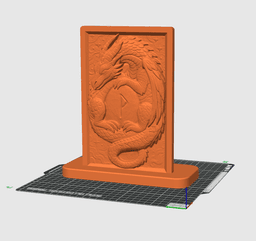 Dragon Rune Light Box 3d model