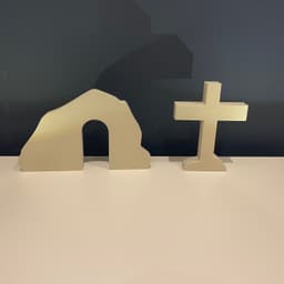 Resurrection Easter Light Set - He is Risen 3d model