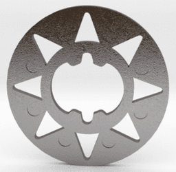 BEYBLADE SUN HEAVY | WEIGHT DISK | PLASTIC GEN | CUSTOM SERIES 3d model