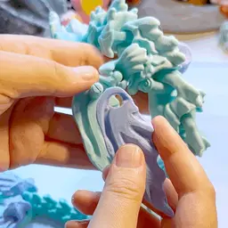 Water Element Dragon: Mizu 3d model